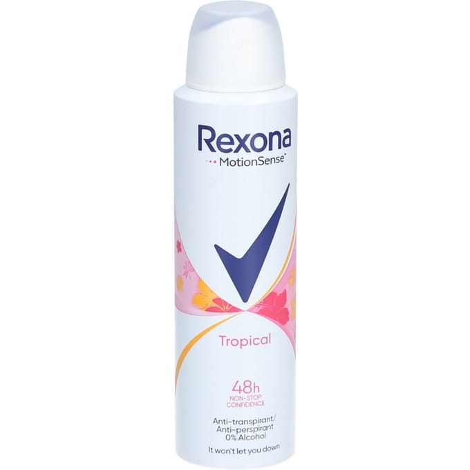 Rexona MotionSense Tropical Anti-Perspirant Deodorant Spray 48h 150