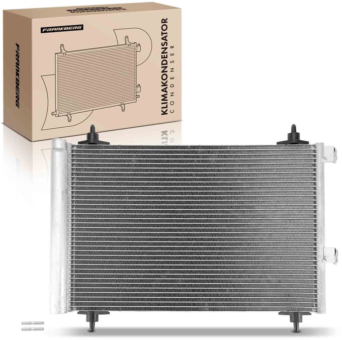 Frankberg 1x Condensator Airco voor Peugeot 307 14L 16L
