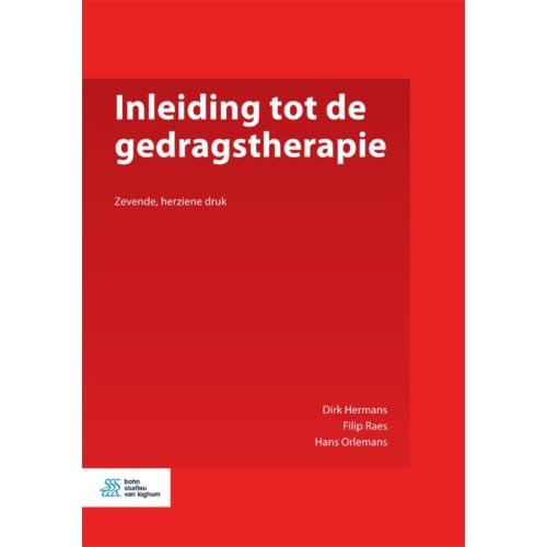 Inleiding Tot De Gedragstherapie - Dirk Hermans