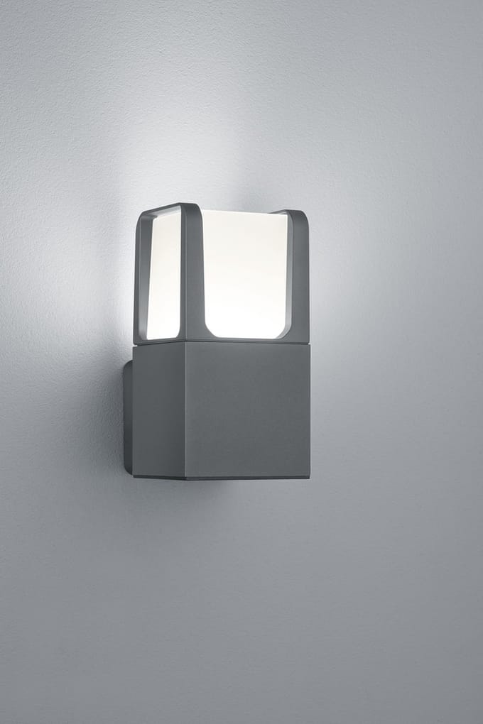Wandlamp Trio Leuchten Ebro - Antraciet
