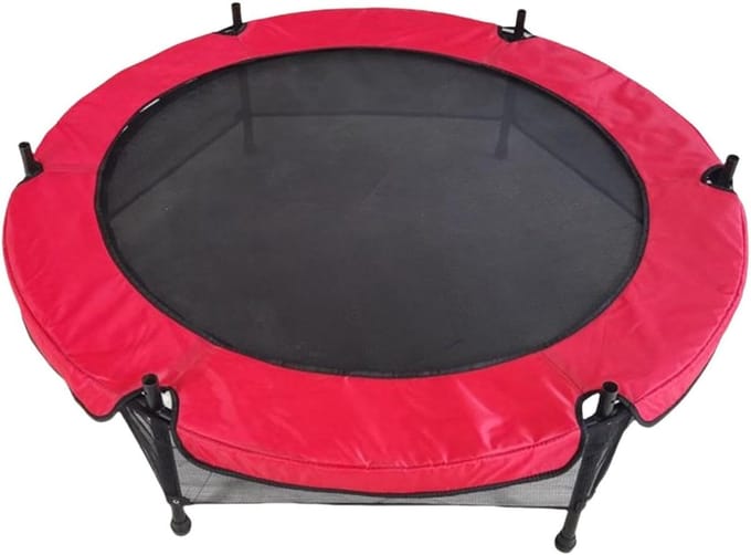 Trampolinekussen - Springbed bescherming - Veilig springen - Waterdicht UV-bestendig - 140 cm - Zwart