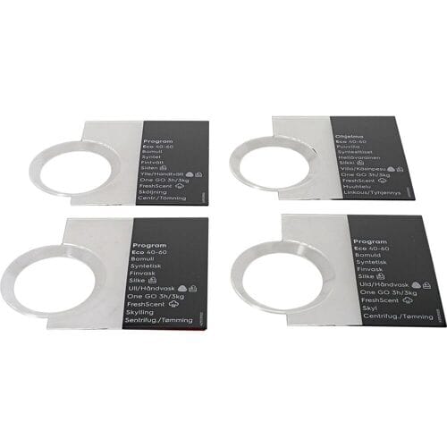AEG programmaplaat, knop, zelfklevend, DA,NO,FI,SV 140117839211