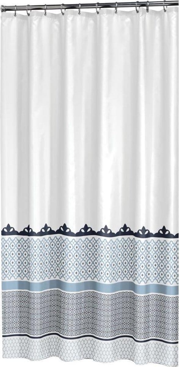 Sealskin Marrakech Douchegordijn 180x200 cm - Polyester - Blauw / Metallic