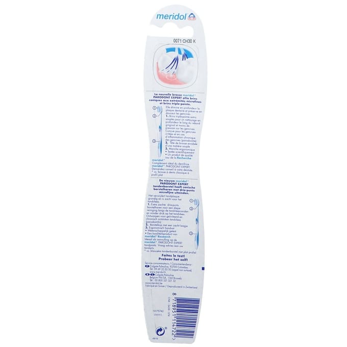 Meridol Parodont Expert Extra Zachte Tandenborstel (Kleur : Violet)