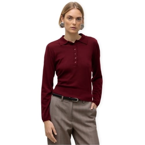 Trui Aware Noos Polo Sikita - Zinfandel