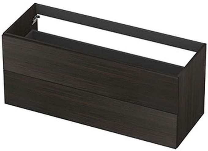 INK - Onderkast 2L Decor Softclose Tbv Greep - 1200x450x520 Mm - Intens Eiken