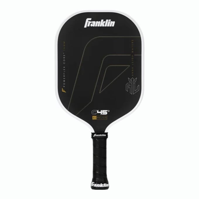 Franklin C45° Aurelius Carbon Series Pickleball Paddle - Black/White - 16mm.