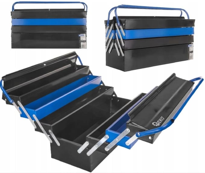 GEKO Gereedschapskist - 7 lades - Metaal - Compact en Mobiel
