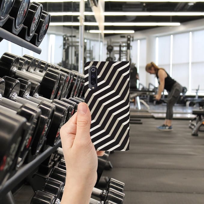 Book Case voor Xiaomi Mi 9 Stand Case Illusion