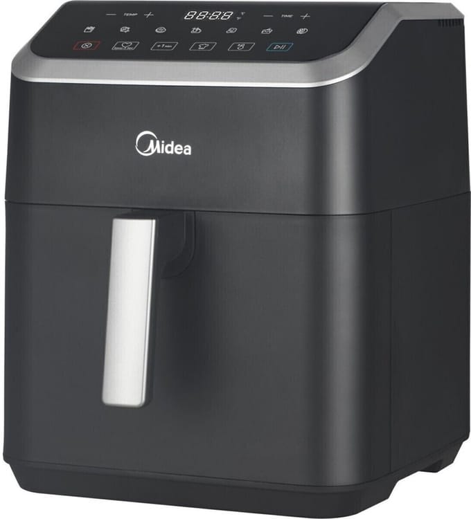 Midea MAD55000ADK - Heteluchtfriteuse - Energiebesparend en tijdbesparend - 5,5 liter - Zwart