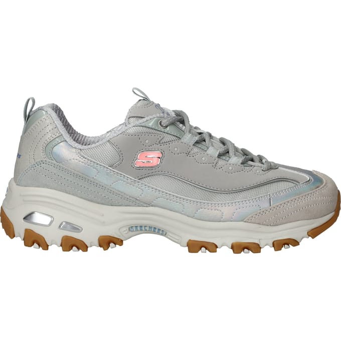 Skechers D Lites Sneakers - Dames - Grijs - Maat:36