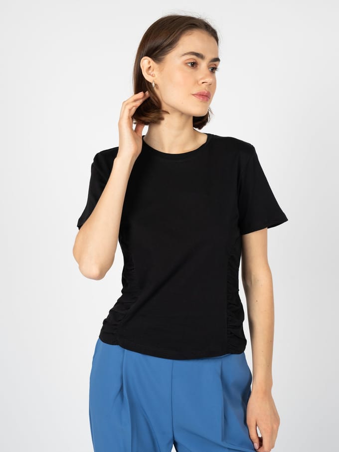 Silvian Heach T-Shirt Vrouw zwart