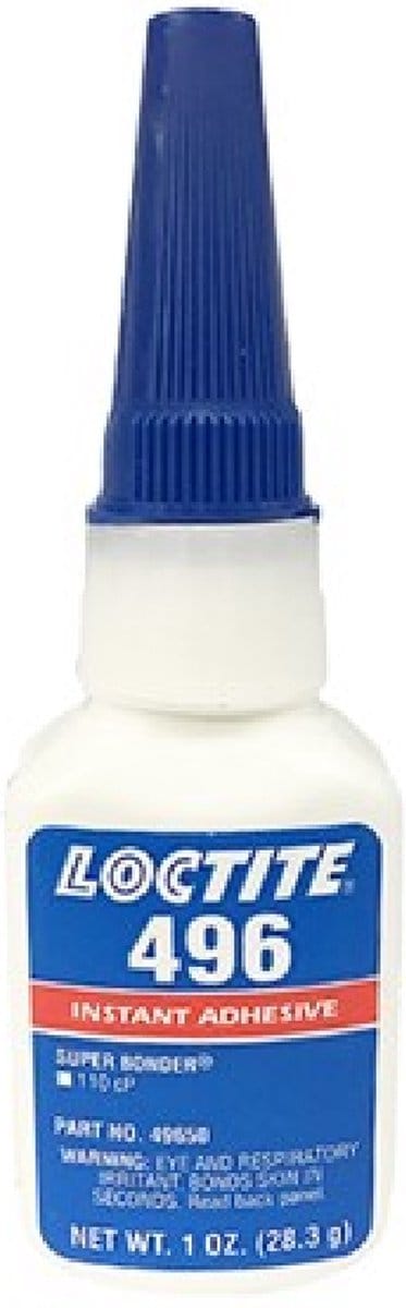 Loctite snellijm cyanoacrylaat 496 20gr