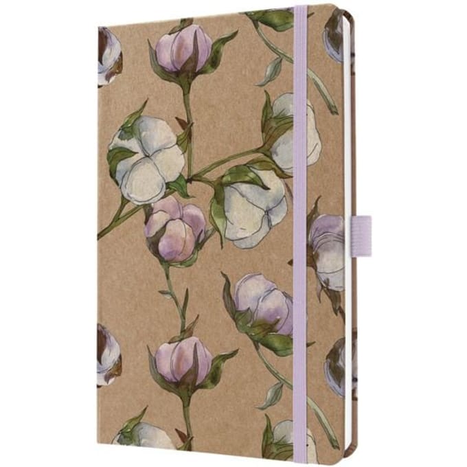 Sigel weekagenda Pure 2026 formaat A5 Cotton Fields hardcover