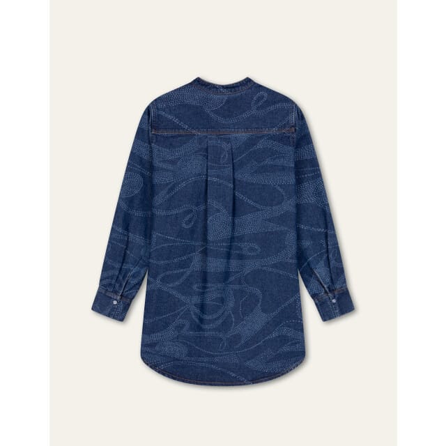Oilily Berber Blouse- maat42 Blauw indigo