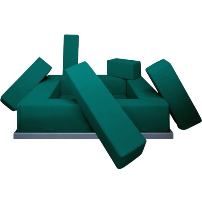 Poltronova Rumble Bank - emerald green