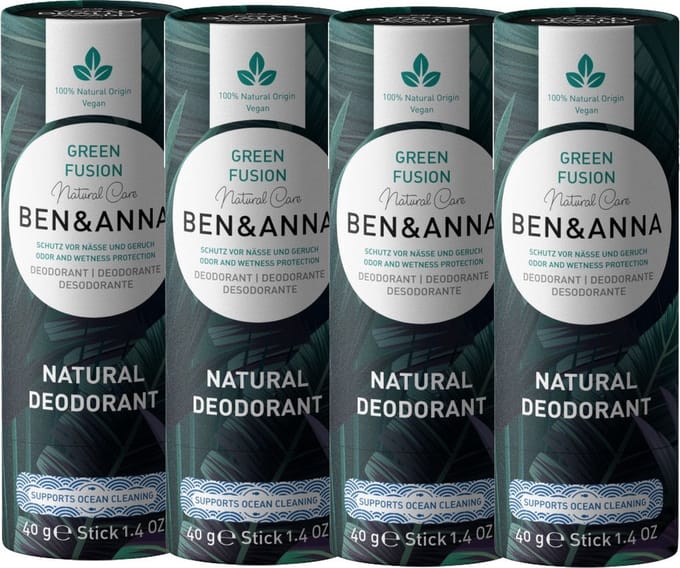 BEN&ANNA - Green Fusion papertube - 4 pak