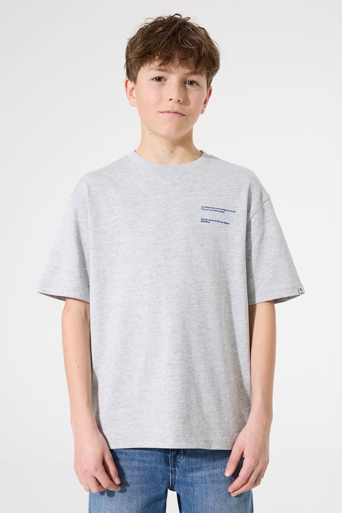 T-shirt met opdruk voor kinderen Garcia The Future Edition