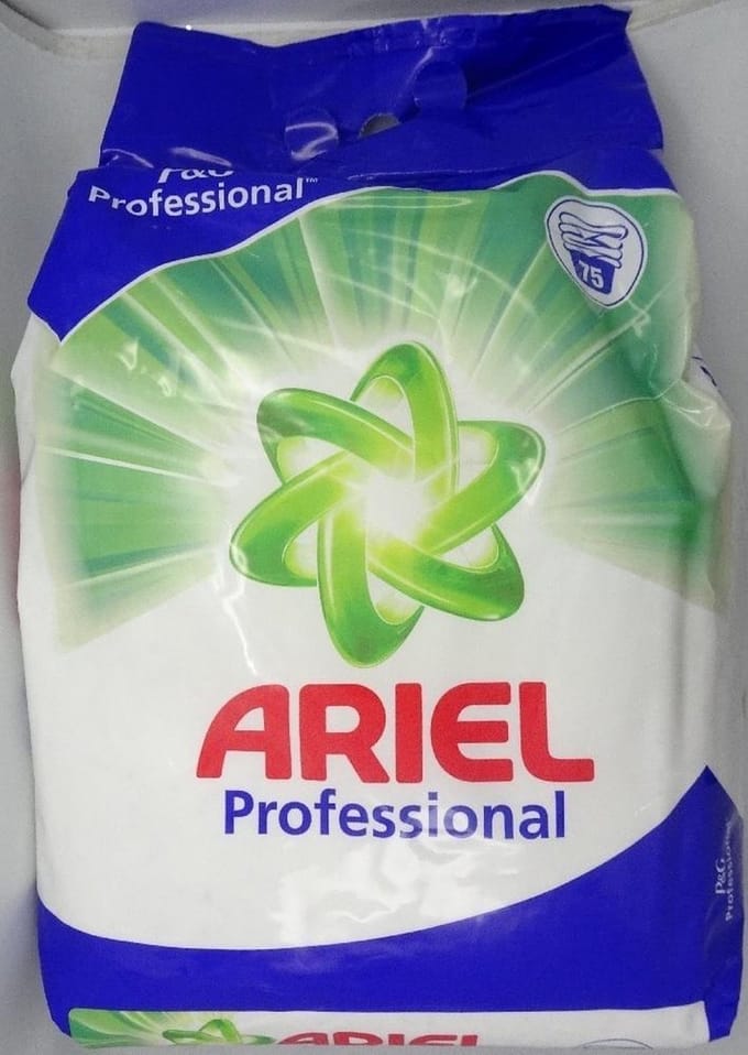 Ariel Professional Waspoeder 4.8KG - Voordeelzak 75 Wasbeurten
