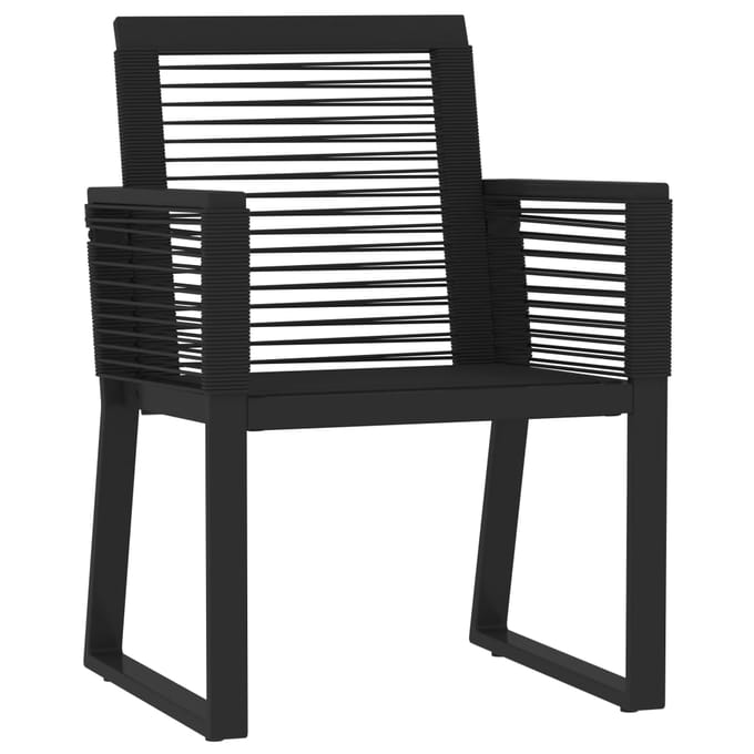 vidaXL - 5-delige - Tuinset - zwart