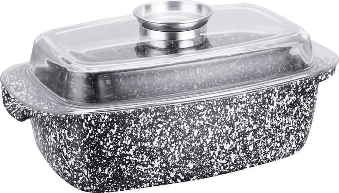 Klausberg KB-7365 Braadpan - met deksel - 4,5L - gietijzer