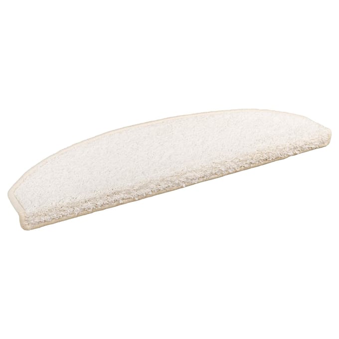 vidaXL - Zelfklevende - trapmatten - 15 - st - 80 - x - 24,5 - x - 3,5 - cm - Wit