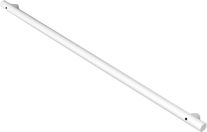 Trapleuning Staal - Muursteun Balustrade - Veilig Traplopen - Binnen Buiten Gebruik - 30-160 cm - Wit