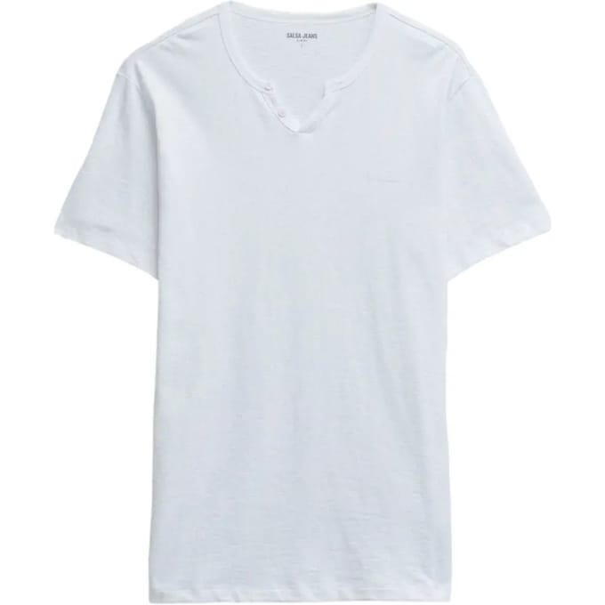 T-shirt met V-hals Salsa Jeans Basic