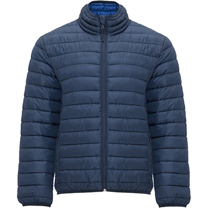 Roly Heren Finland gewatteerde jas (Marineblauw)