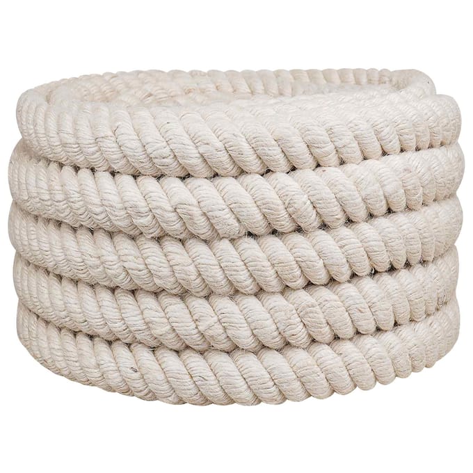 vidaXL - Jute - Touw - 36 - mm - Wit - 100% - Tossa - jute