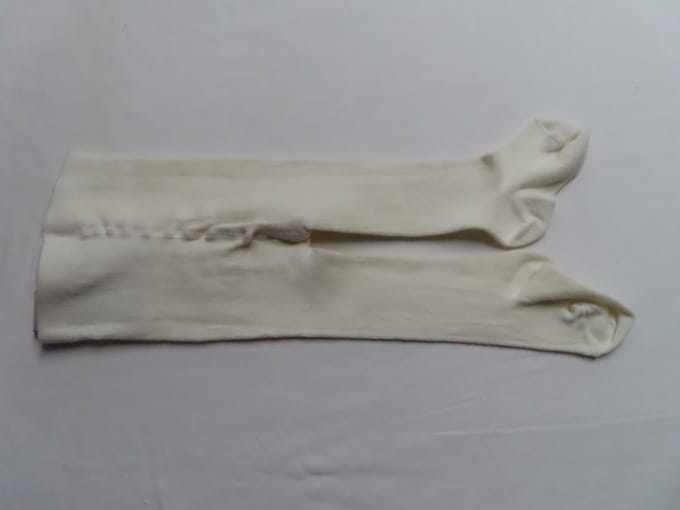 Maillot - Collant - Kousenbroek - Cream - Effen - 62 / 68