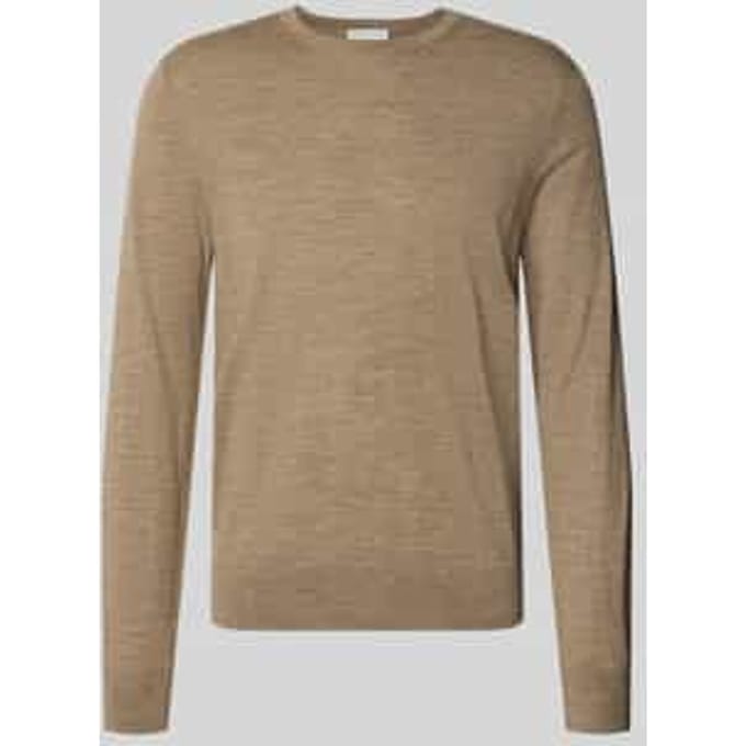 Wollen trui met ronde hals model 'CONNOR'