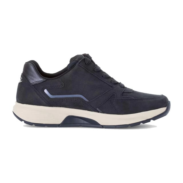 Gabor rollingsoft sensitive 76.878.46 - dames rollende wandelsneaker - Blauw - maat 38 (EU) 5 (UK)
