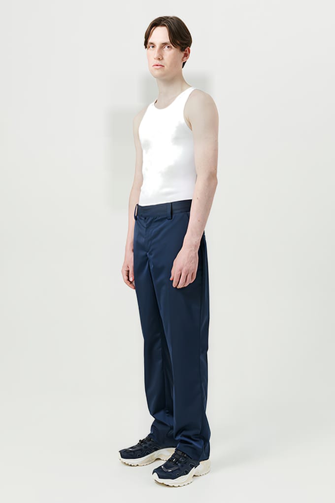 Soulland Everet Pants Navy Größe: XS/S | Straight Jeans Outlet | Unisex | Blau