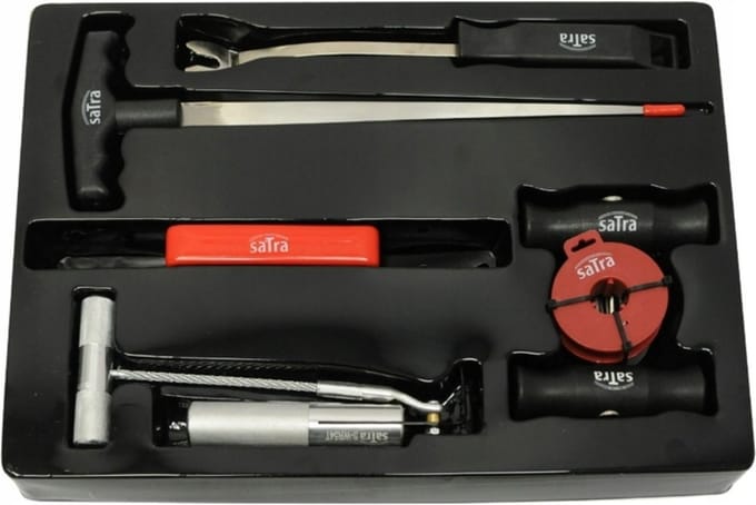 Autoruit demontage set - Snijset - Autoraamsnijder - 7 delige set - SATRA