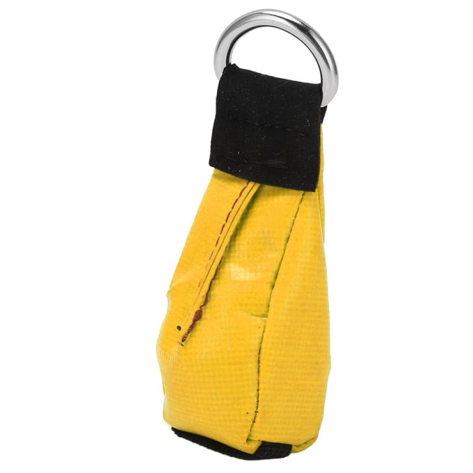 Sac de poids de lancer polyvalent Corde de lancer en nylon Sac de sable pour l'escalade d'arbres en extérieur Jaune jaune