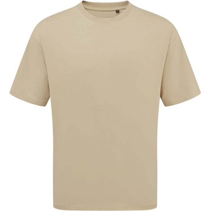 Premier Unisex Oversized T-shirt voor volwassenen (Kaki Bruin)