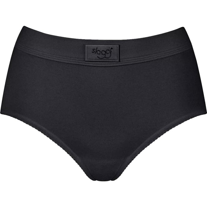 sloggi Double Comfort Dames Maxi comfort slip - Zwart - Maat 42