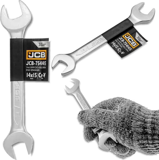 JCB - Serie - Steeksleutel - 14x15 mm - Cr-V