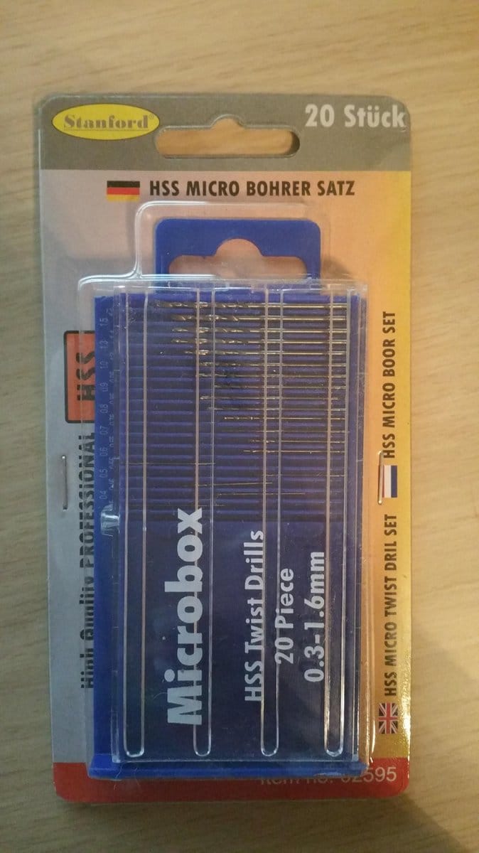 20 HSS microboor set mini tools