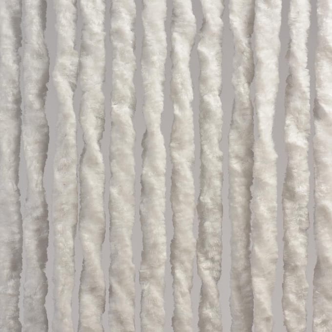 Luxe Kattenstaart Vliegengordijn - 100 x 220cm - Wit