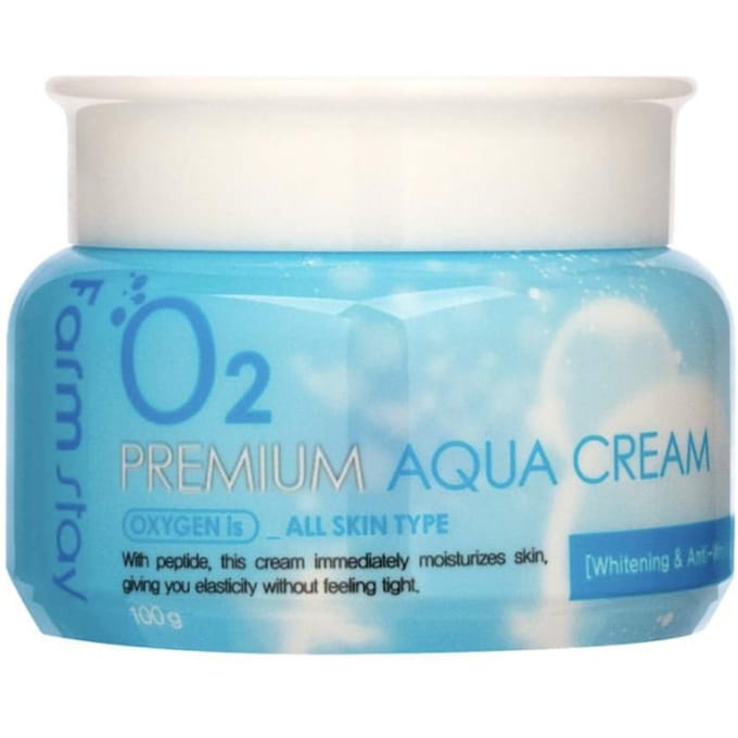 FARM STAY O2 Premium Aqua Cream 100g (3 Opties) 1pcs white