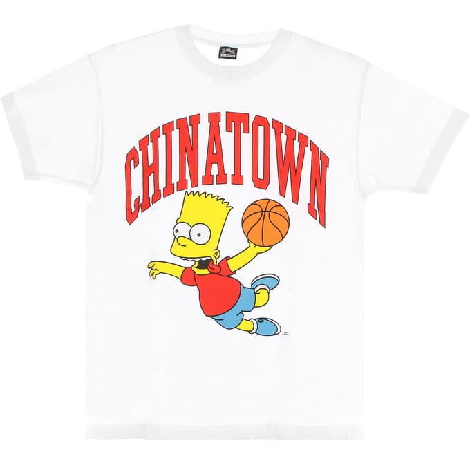 Air Bart Arc Tee X The Simpsons wit heren-T-shirt