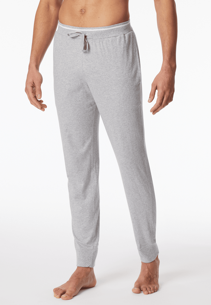 Langere broek met manchetten, grijs gemêleerd - Mix+ Relax 48