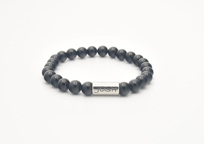 Josh-9313-Armband-Zwart-Heren-22,5cm