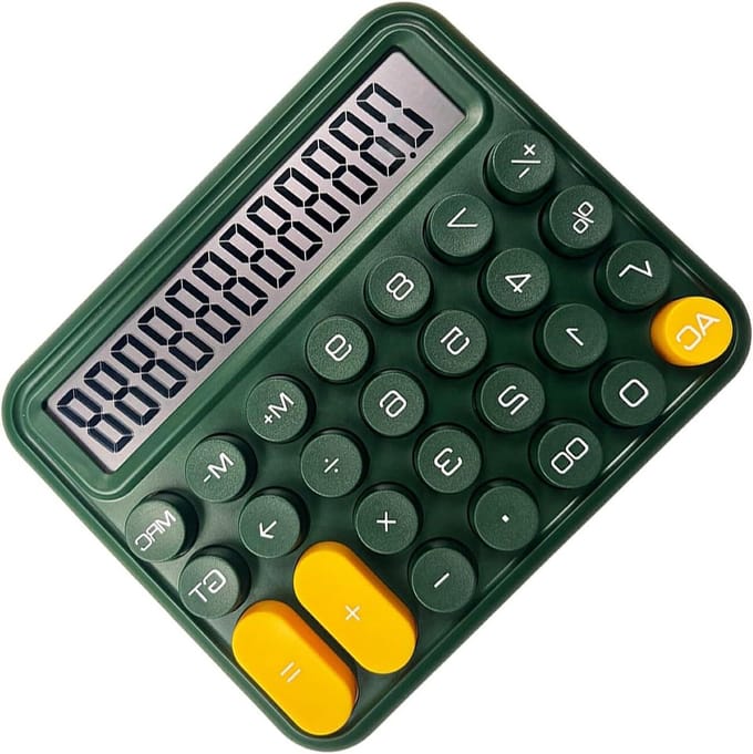 Wetenschappelijke Rekenmachine - Financiële Rekenmachine - Efficiënt Beheer - Groot Display - 17.5 cm - Roze