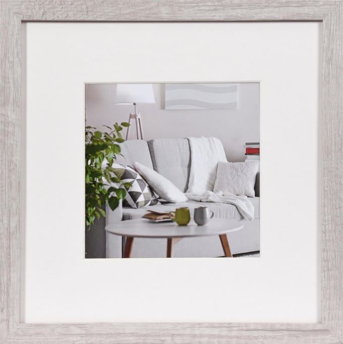 Fotolijst - Henzo - Modern - Fotomaat 30x30 cm - Wit