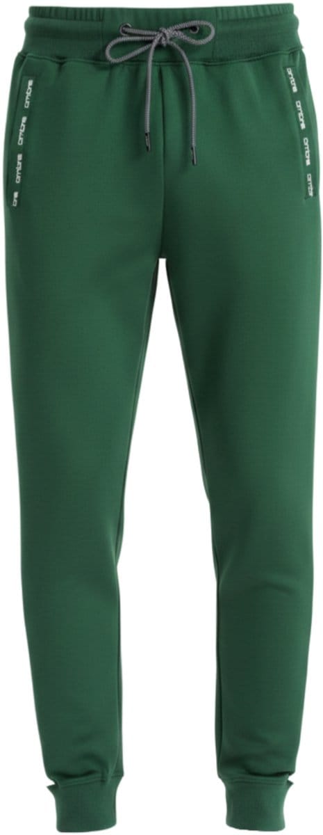 OMBRE Broek - Regular Fit - Gestreept - Joggingbroek Donkergroen XL