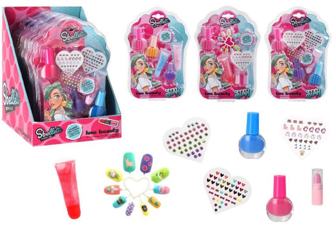 Globo Vitakraft Beauty & Nagelset – Creatieve Make-up voor Kinderen