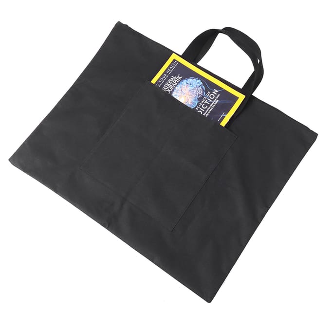 Sac de rangement pour tableau à dessin et peinture A2, étui de transport pour documents black